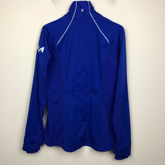 Lululemon | Run Stay On Course Jacket Pigment Blue - Picture 8 of 16